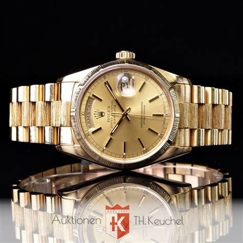 rolex borke brillanten|Rolex Day Date Borke 750 President Glied Link Gelb Gold for .